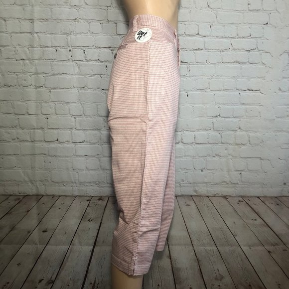 NEW LEE Plaid capri pants - Picture 2 of 3